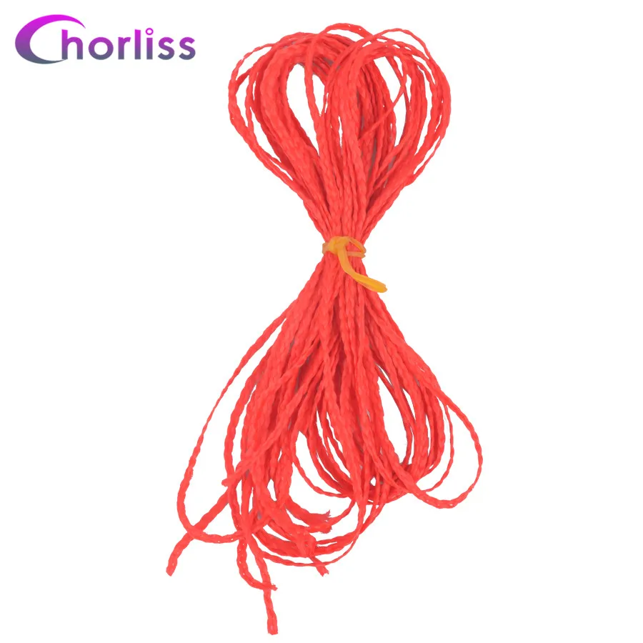 Red F19 Zizi косички, тонкие, микро, вязанные крючком косички, синтетические волосы для наращивания, Chorliss, серые, фиолетовые, розовые, светлые, коричневые, каштановые, вязанные волосы - Цвет: Red F19
