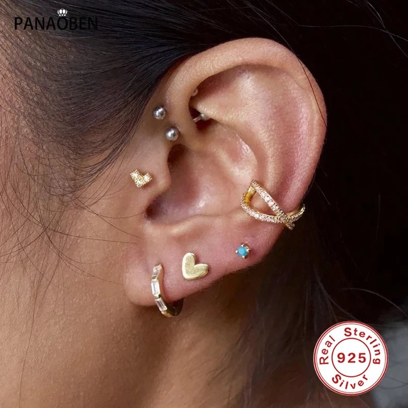 

Женские серьги-Клипсы из серебра 925 пробы, без пирсинга