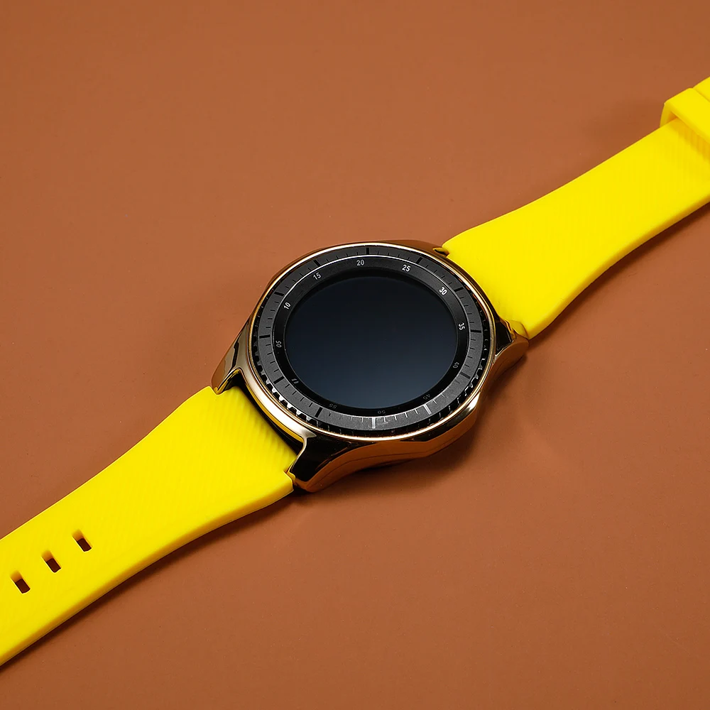 Чехол и защитный ремешок силиконовый для Samsung Galaxy watch 46 мм/42 мм Gear S3 Frontier band 42 |