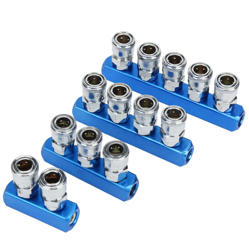 

1pcs Air Hose Fittings Coupler Compressor Coupling Quick Connectors Replacement