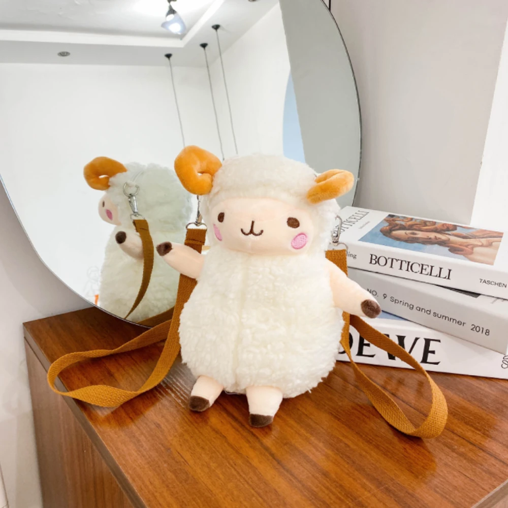 

Baby Plush Backpacks Animal School Bags Cartoon Cute Bags Boys Girls Children Newborn Kindergarten Students Bag Kids Backpacks