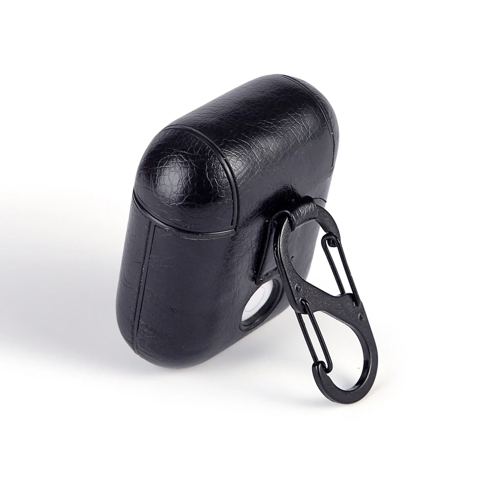 Чехол airpods из натуральной кожи для airpods, винтажный матовый чехол для хранения Apple Airpods из коричневой кожи, защитный чехол для наушников