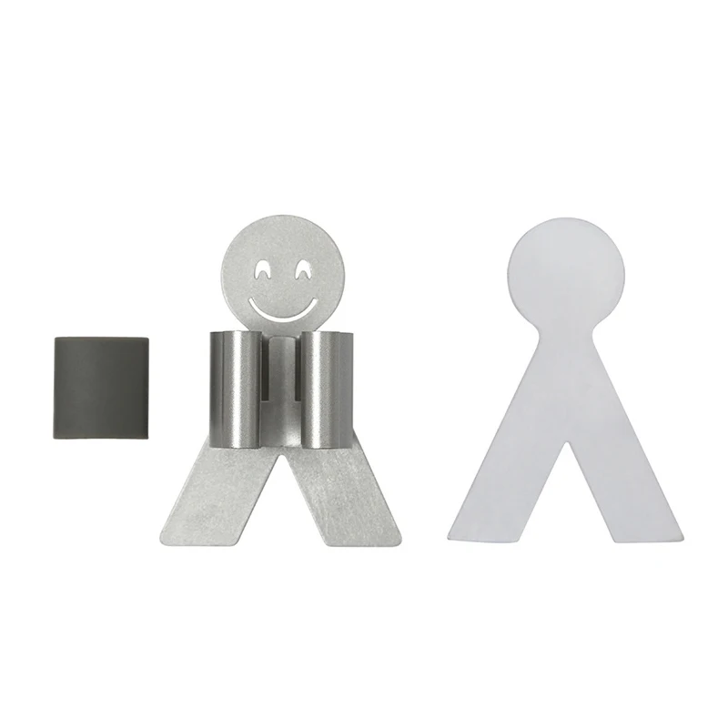 

3Pcs Mop Rack Without Punching Mop Clip Mop Hook Seamless Toilet Adhesive Wall Mount Mop Broom Card Holder Bathroom Hooks