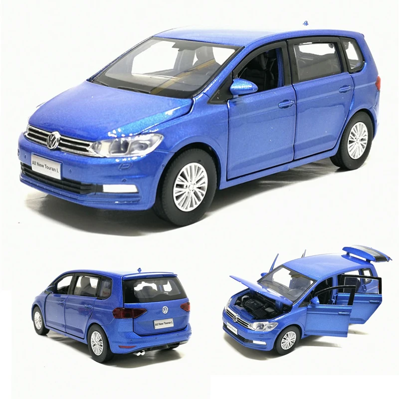 6 цветов 1/32 все новые Touran литья под давлением модель автомобиля MPV Субару Outback с