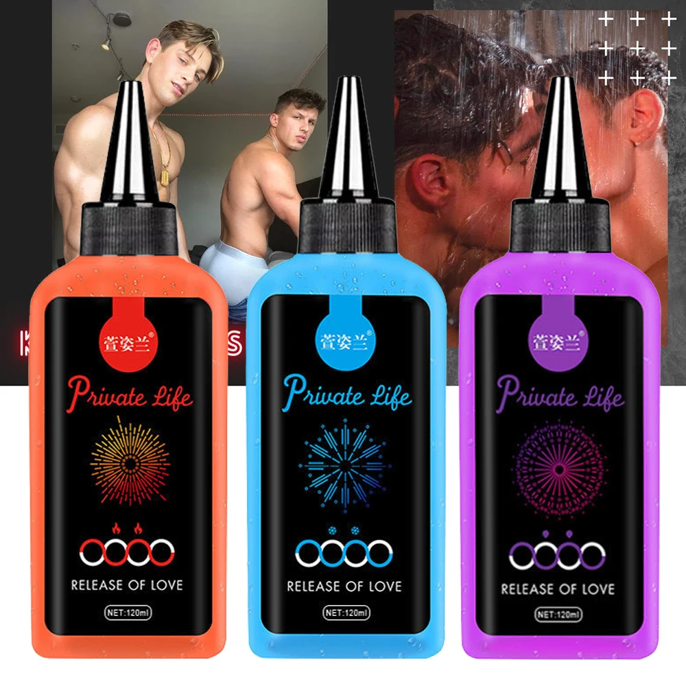 

120ML Analgesic Anal Lubrication Gay Gel Lubricant for Sex Lube Massage Oil Intimate Goods for Adult Sex Products for Men 18+