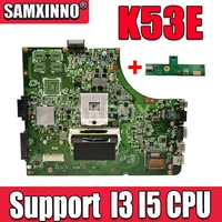 samxinno new k53sd rev2 3 laptop motherboard for asus k53e k53 a53e a53s x53s x53e p53 original mainboard support i3 i5 cpu gma