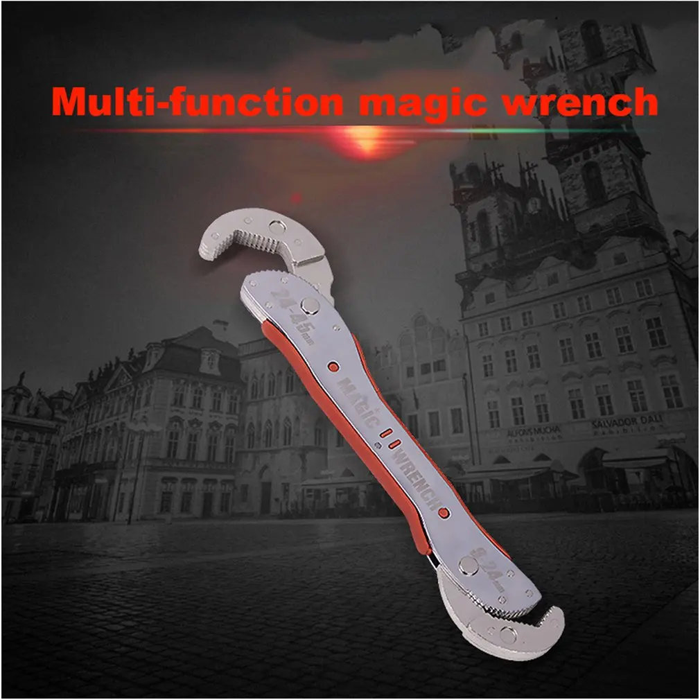 9 45 мм Универсальный Регулируемый волшебный ключ Многофункциональный гаечный