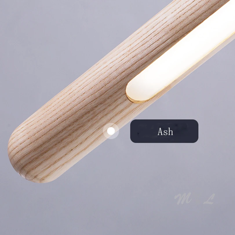 Скандинавская дизайнерская деревянная лампа подвесные светильники в виде