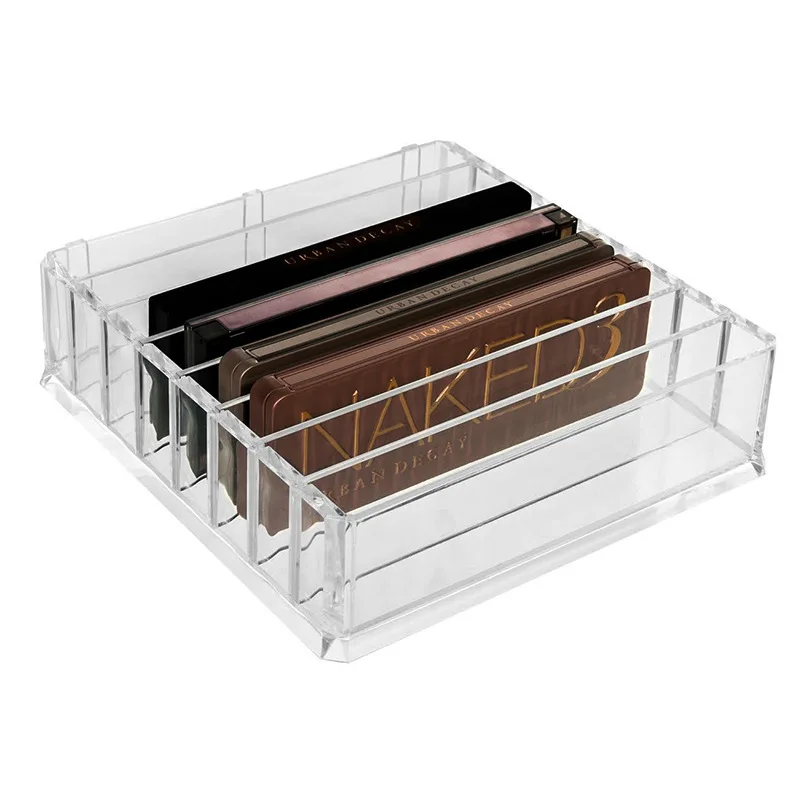 

Clear Acrylic Makeup Organizer Makeup Tools Holder Powder Cake Box Beauty Blender Sponge Lipsticks Storage Case for Cosmetic