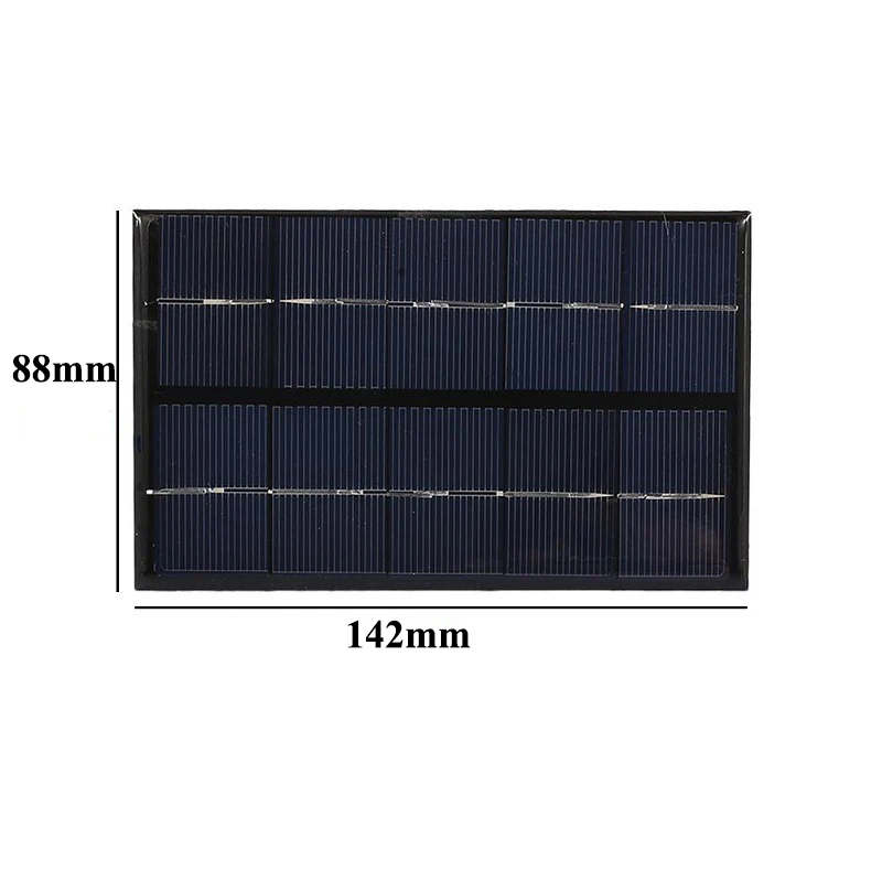 Солнечная панель с USB-портом 2 Вт 5 В 380 мА | Электроника