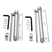 dreld aluminum alloy door closer single spring strength adjustable surface mounted automatic closing fire rated door hardware