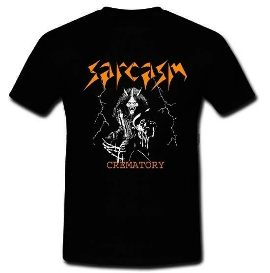 Футболка Sarcasm Sweden Death Metal band Defleshed Gates of Ishtar размеры S M L XL 2XL |