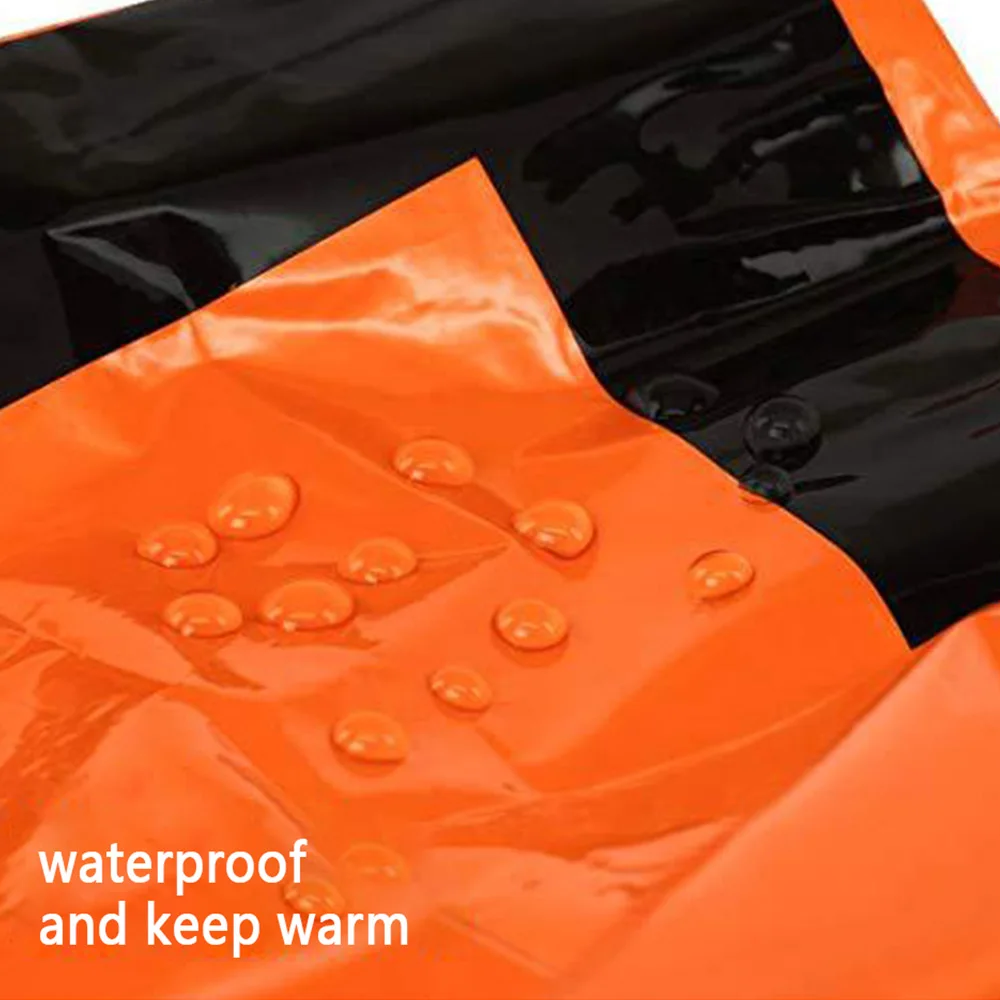 Аварийный спальный мешок аварийный для первой помощи PE алюминиевая пленка