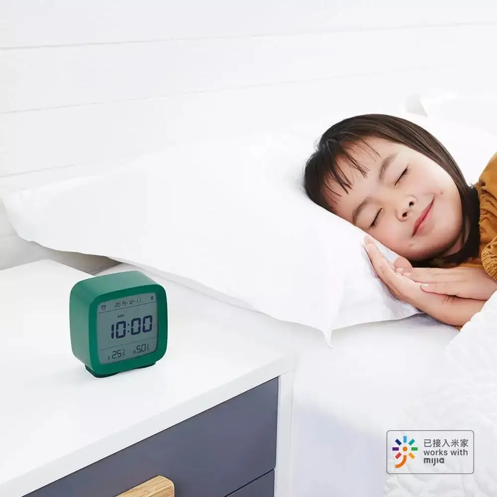 Mi jia ClearGrass 3в1 цифровой термометр с Bluetooth температурой и гигрометром будильник