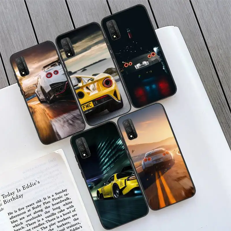 

Super Sports Car GT Phone Case for Huawei P9 P10 P20 P30 40 plus pro lite SMART2019 SMART2020 fundas