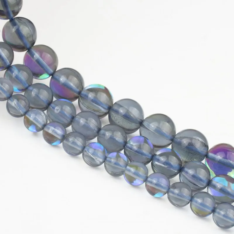 Серый из австрийского кристалла Круглый бисер для изготовления ювелирных