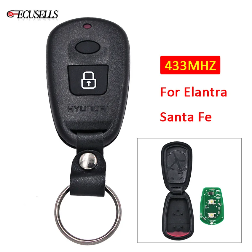 2 кнопки полный пульт дистанционного управления автомобильный смарт ключ брелок