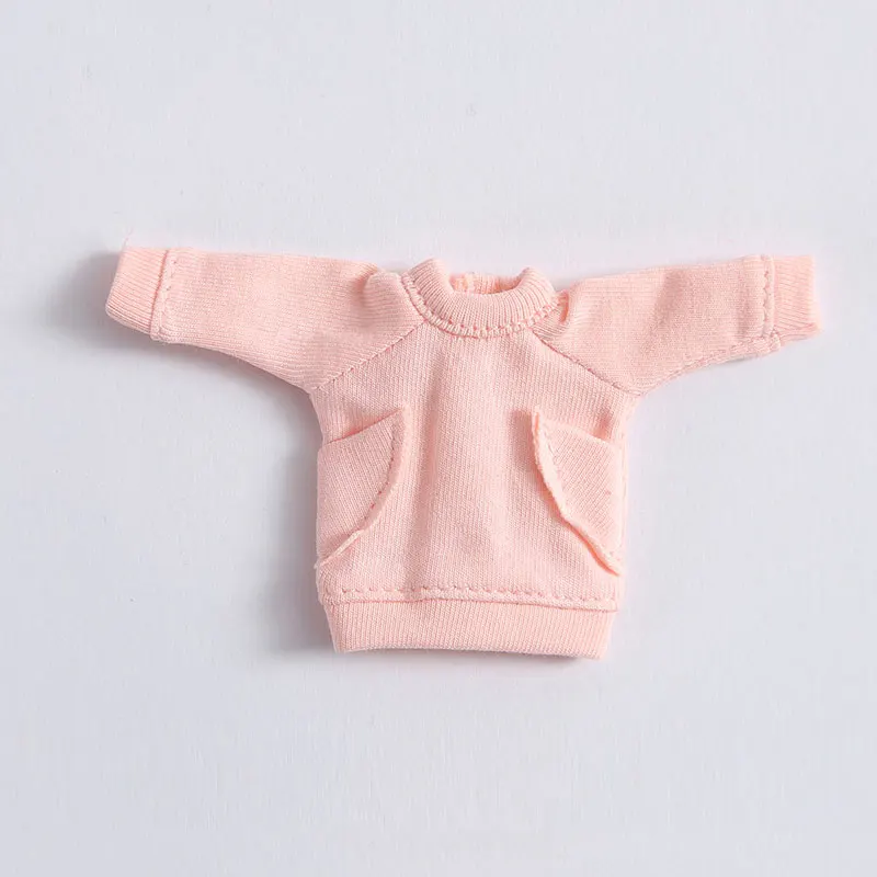 9 only clothes Ob11 Детская толстовка с длинными рукавами футболка PICCOD 1/12 BJD красивый узел свинья GSC глина вентилятор Кукла Одежда obitsu11 мини кукла одежда - Цвет: 9 only clothes