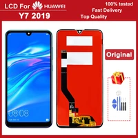 6 26 original y7 prime 2019 ips lcd display for huawei y7 2019 lcd touch screen assembly dub lx3 dub l23 dub lx1 repair parts