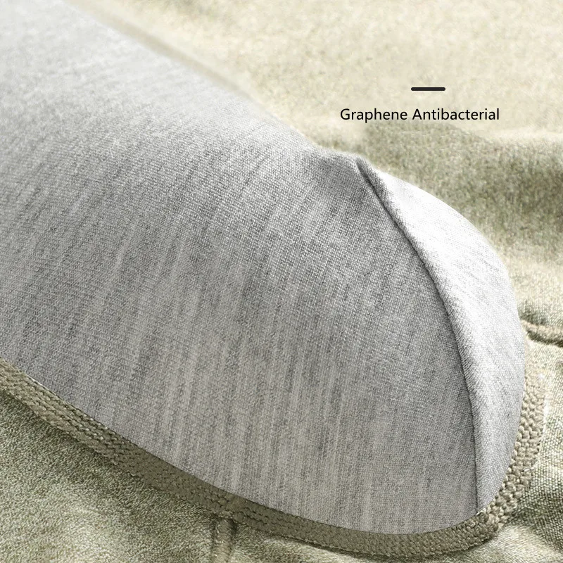 

Graphene Antibacterial boxer shorts youth seamless sports shorts