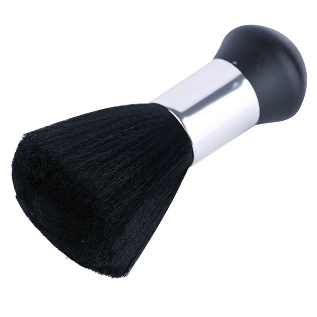 

Neck Duster Barber Salon Brush To Remove Loose Hair From Neckline Ears After Haircut Soft Nylon Bristles Hair Cutting Brush