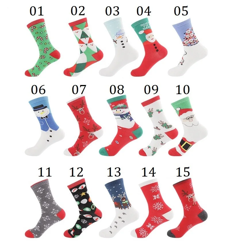 Новые хлопковые женские носки милые Мультяшные Длинные теплые в стиле Харадзюку