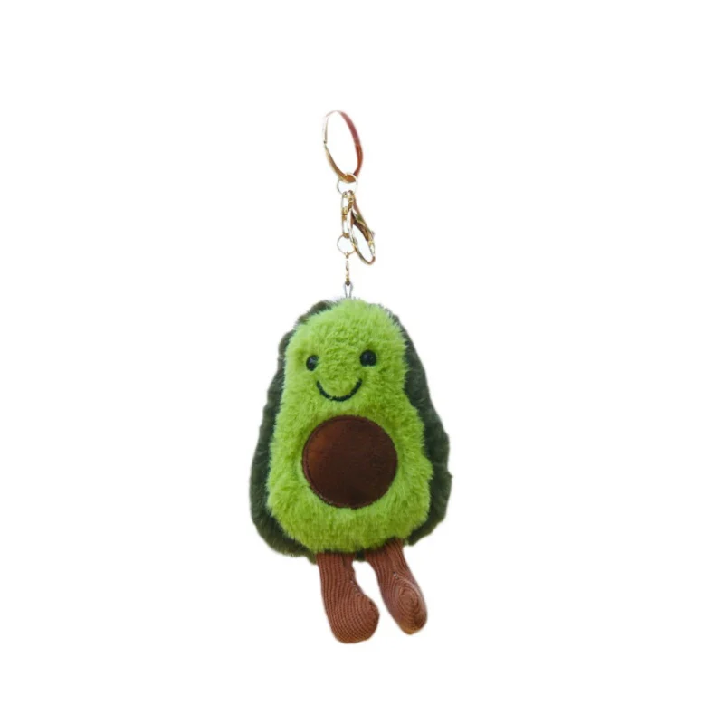 Авокадо плюшевая игрушка по мотивам мультфильма фрукты Мягкая Мини Kawaii плюшевая кукла для ключей игрушка для девочек Мальчики кукла подвесной Рождественский подарок