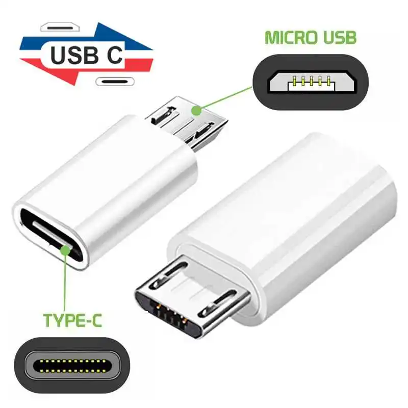 Адаптер Micro USB OTG адаптер на Type C для Xiaomi Huawei Samsung конвертер | Мобильные телефоны и