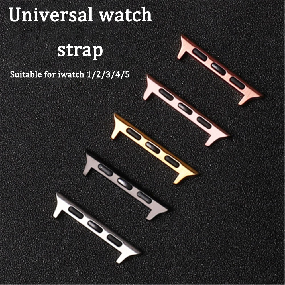 Соединитель адаптера для пары 301 ремешок из нержавеющей стали Apple Watch band 5 4 3 2 1 iwatch