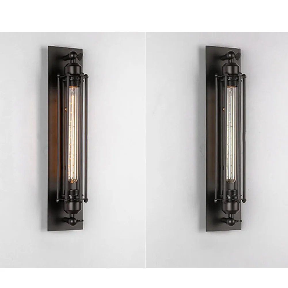 

Vintage Wall Lamp Industrial Wind Wall Light Personality Decoration Iron Edison Retro Corridor Aisle Lighting Bedside Light Bulb