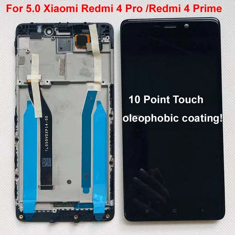 Оригинальный ЖК экран для Xiaomi Redmi 4 Pro Prime 5 дюймов + сенсорная панель дигитайзер