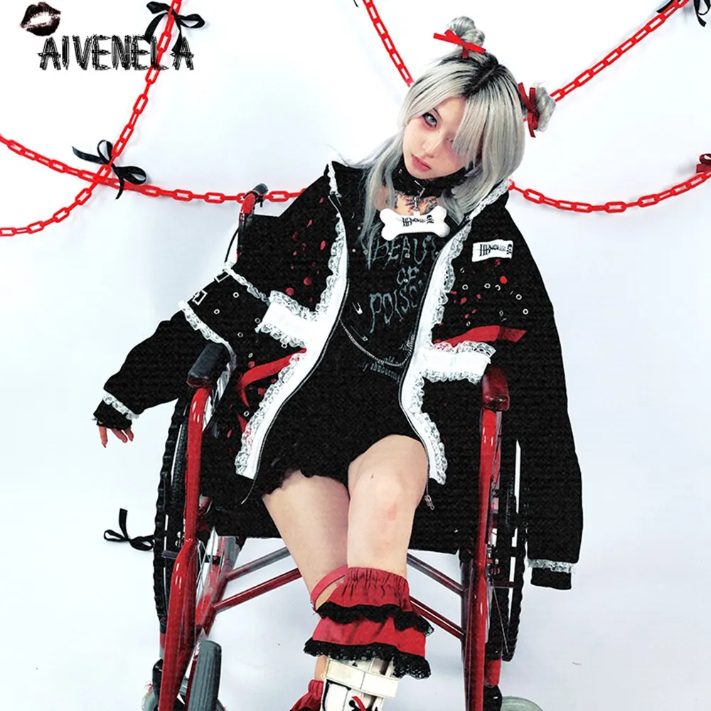 Женский бархатный свитшот с длинным рукавом в готическом стиле - купить по