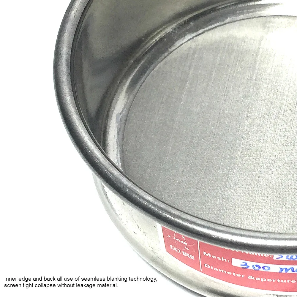 Лабораторное сито стандартное для отбора проб смотровое 304 сеточный фильтр SUS