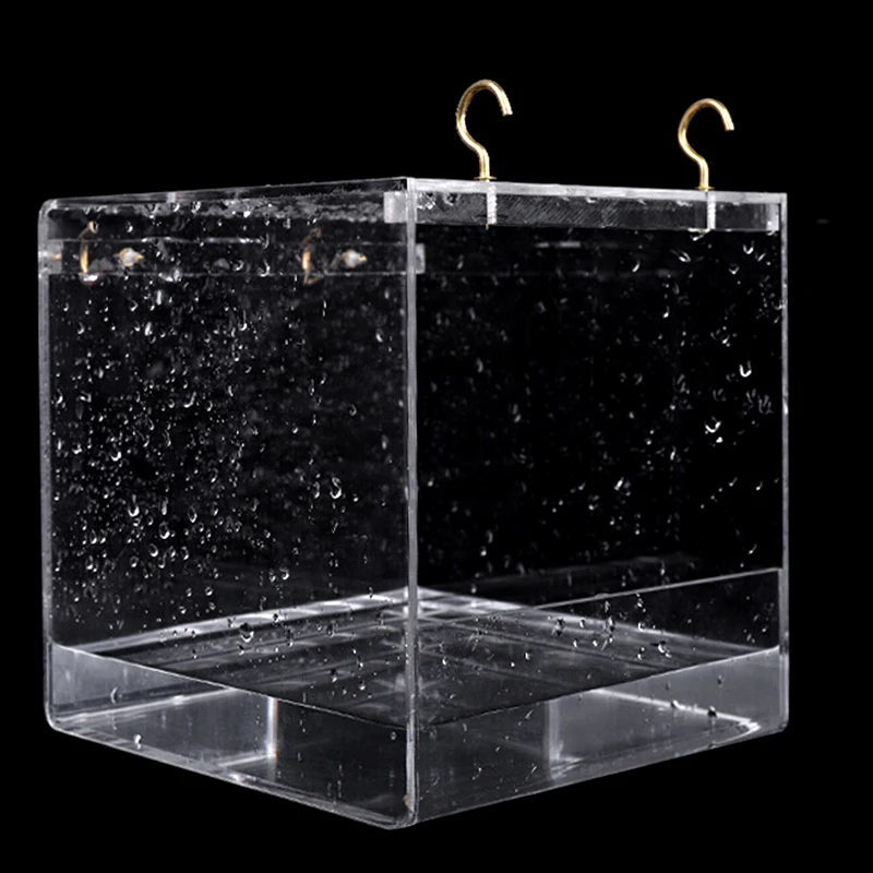 Акриловый банный домик для домашних животных Птицы клетка птиц аксессуары