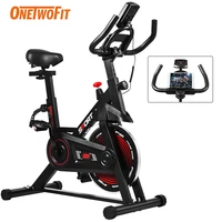 onetwofit spinning bicycle pedals static bike indoor bike apartment large fitness equipment sport home gym machine training
