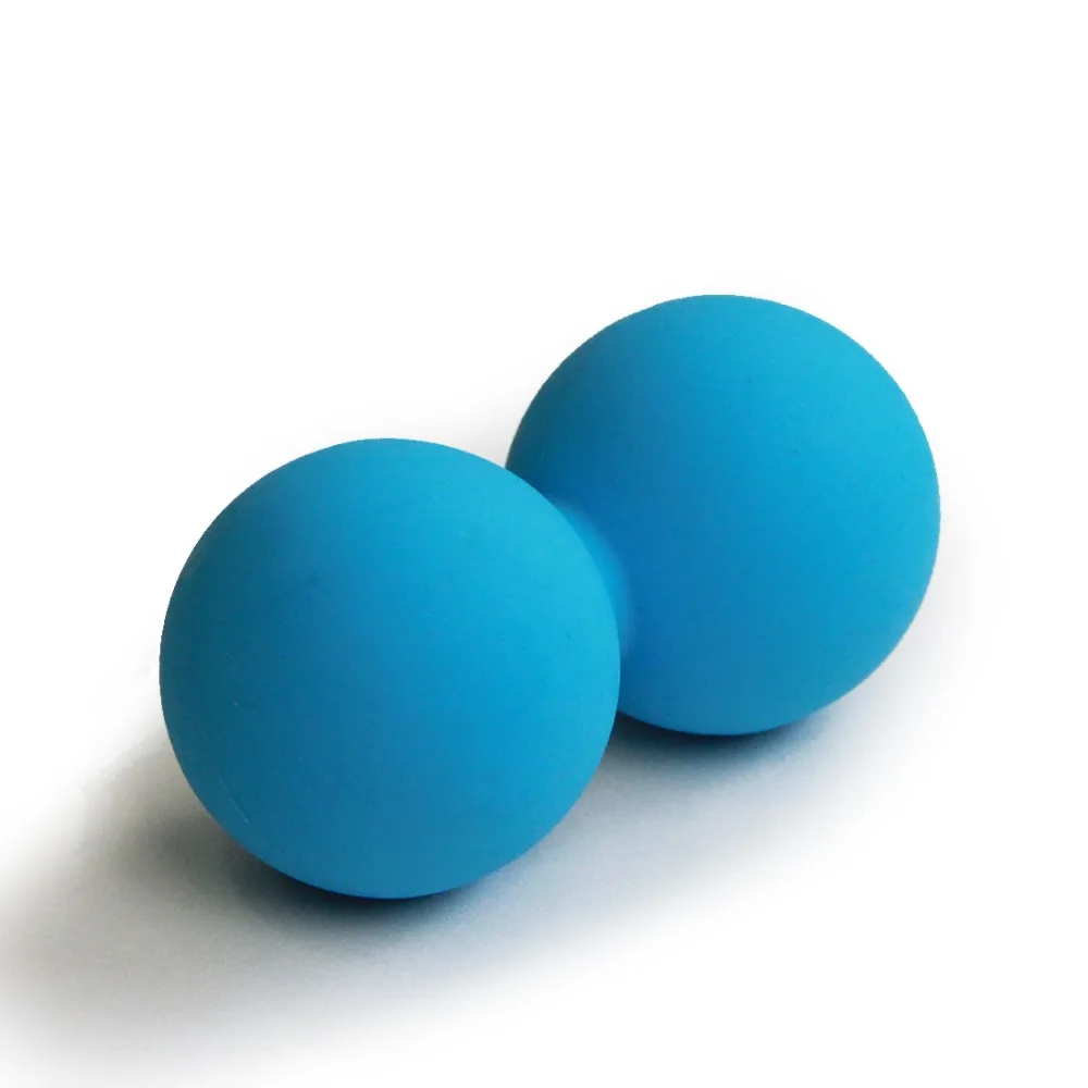 

High Density Lacrosse Ball Gym Fitness Ball Therapy Relax Exercise Peanut Massage Ball Relieve Stress Health Fitness Roller Ball