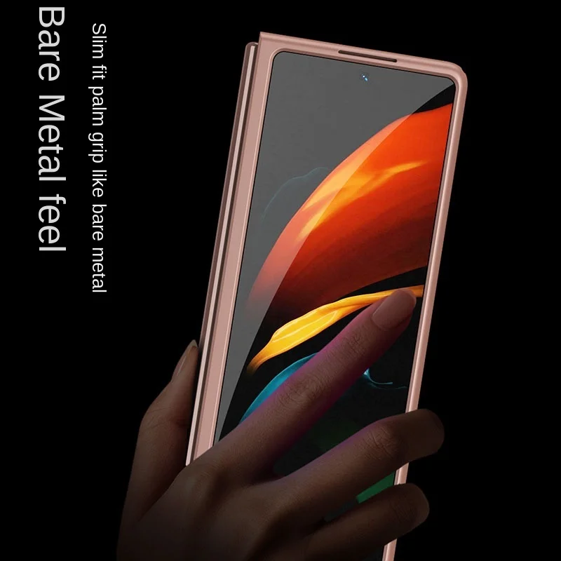 

For S galaxy z fold 2 5G case For Galaxy Fold 2 5G Case Full Protection Ultra-thin Flip Matte Cover galaxy fold2 case