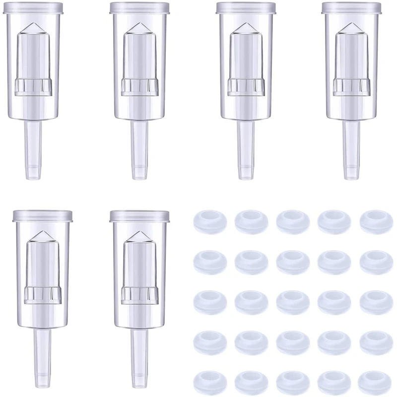 

Plastic Airlock with Pieces Of Silicone Eyelets for Fermentation Air Locks Set for Wine Making Fermentation Of Kimchi