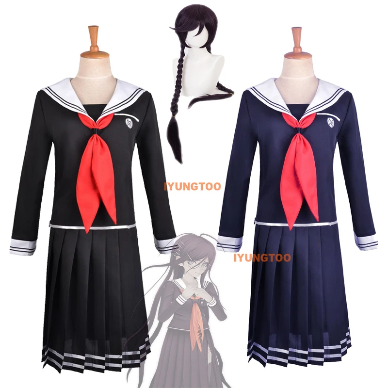 

Парики для косплея Dangan Ronpa DanganRonpa, фукава, Токо, генусидр, Sho