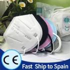 Респиратор FFP2 KN95 многоразовый с 5-слойным фильтром, 20-100 шт.