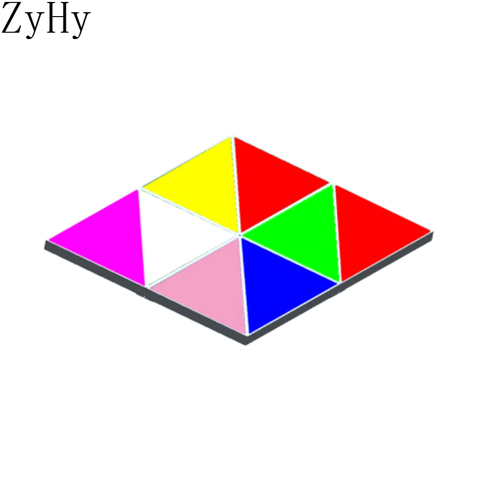 RGB LED Lights Dual Control: Touch Color Change + Infrared Remote Control Color Change Two Control Color Change Methods ZyHy