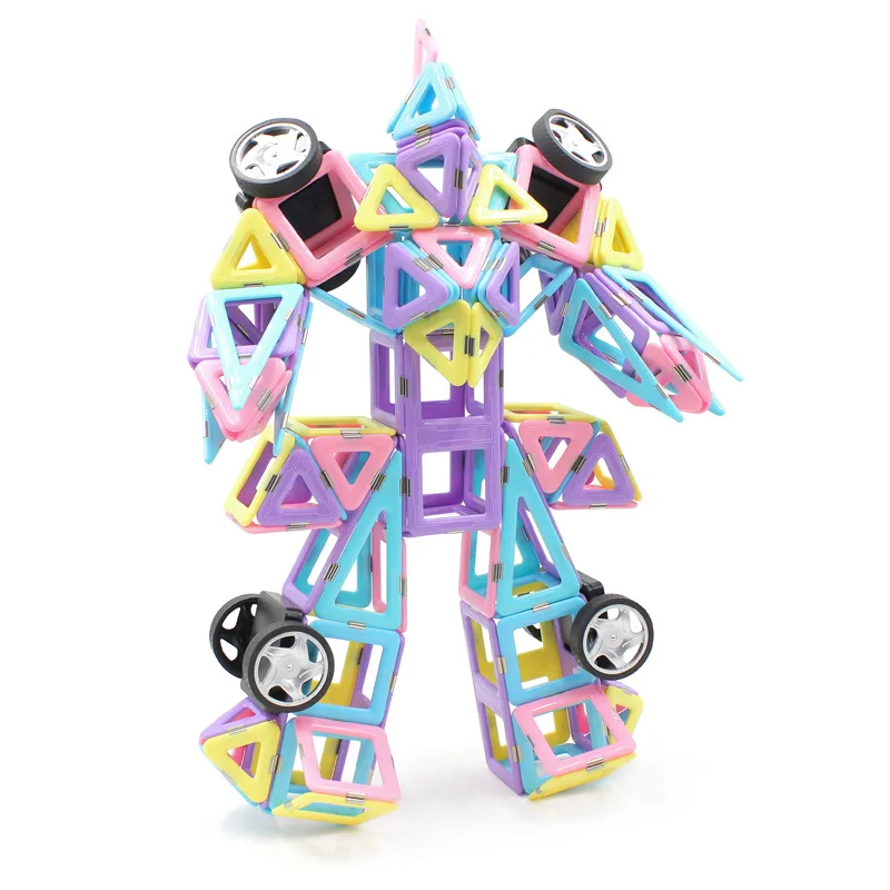 Большой размер Магнитный конструктор набор для строительства модель и