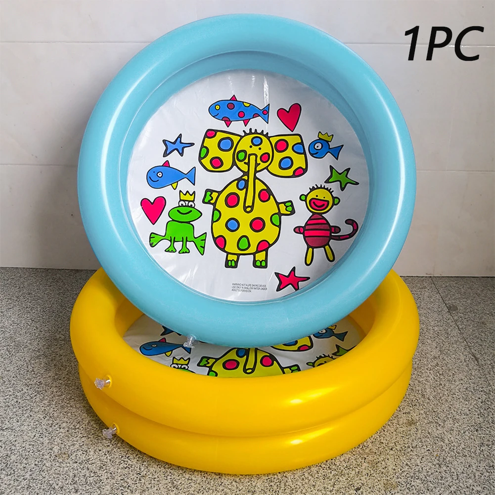Круглый садовый детский бассейн милый портативный надувной для детей Детский
