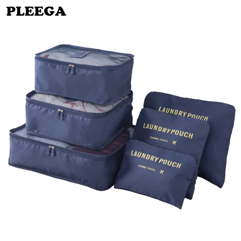 PLEEGA 6 шт./компл. высококачественная ткань Оксфорд Ms дорожная Сетчатая Сумка в