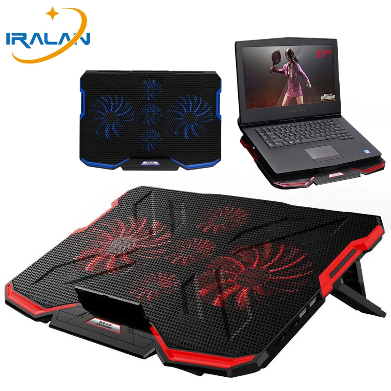 2021 игровой ноутбук кулер с ЖК дисплей Экран Тетрадь охлаждающая подставка под 5