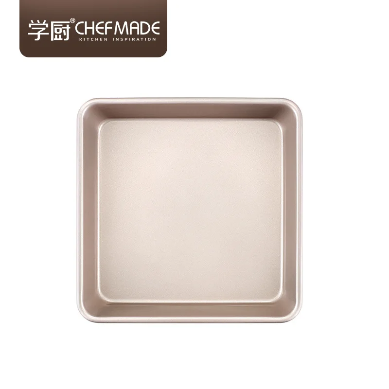 

Easy To Clean 8 Inch Square Bread Pan Non - Stick Black Bread Moulds Cake Tools Kitchen Tool Cake Pans Cookie Pans