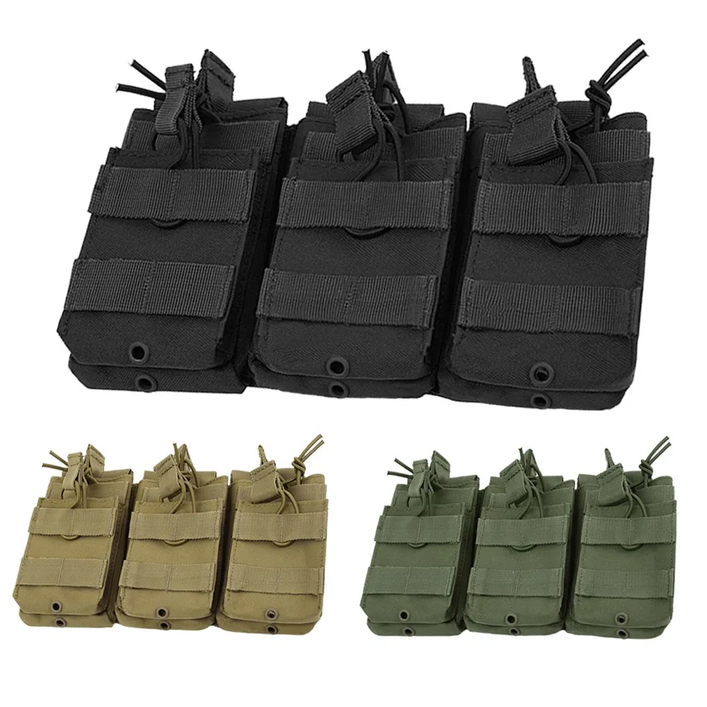 Двухслойный Тактический Подсумок Molle военные патроны Кэрри страйкбол Пейнтбол