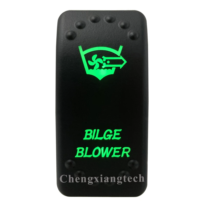 5 контактов ВКЛ./ВЫКЛ. SPST автомобильный лодочный кулисный переключатель отвод
