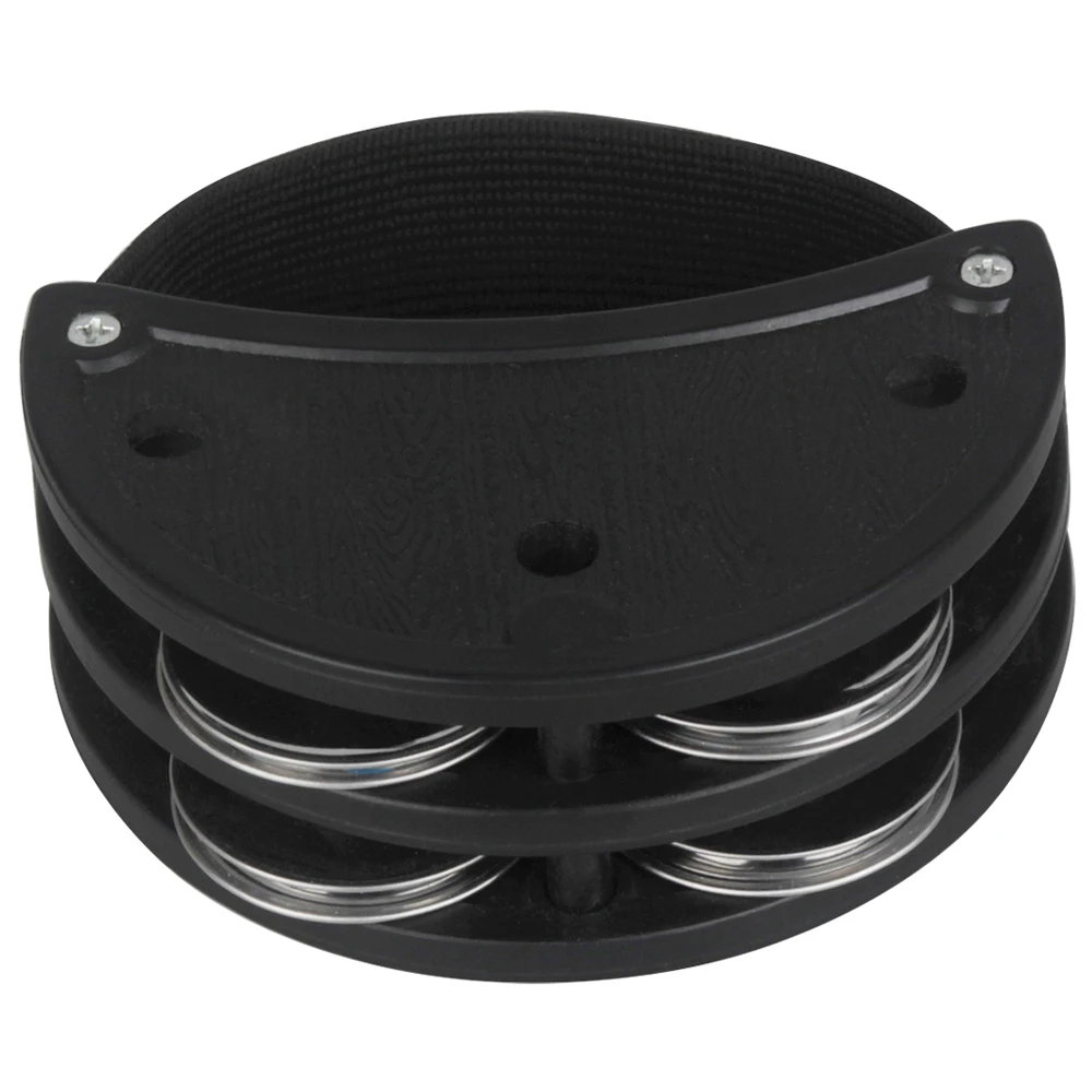 Semicircle Double Row Foot Bell Cajon Drum Partner Percussion Instruments Accessories | Спорт и развлечения