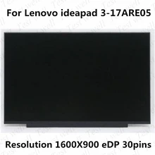 Original For Lenovo deaPad 3-17ARE05 81W2 81W5 81WC 17.3 LCD screen LED panel NT173WDM-N23 V8 5D10W46595